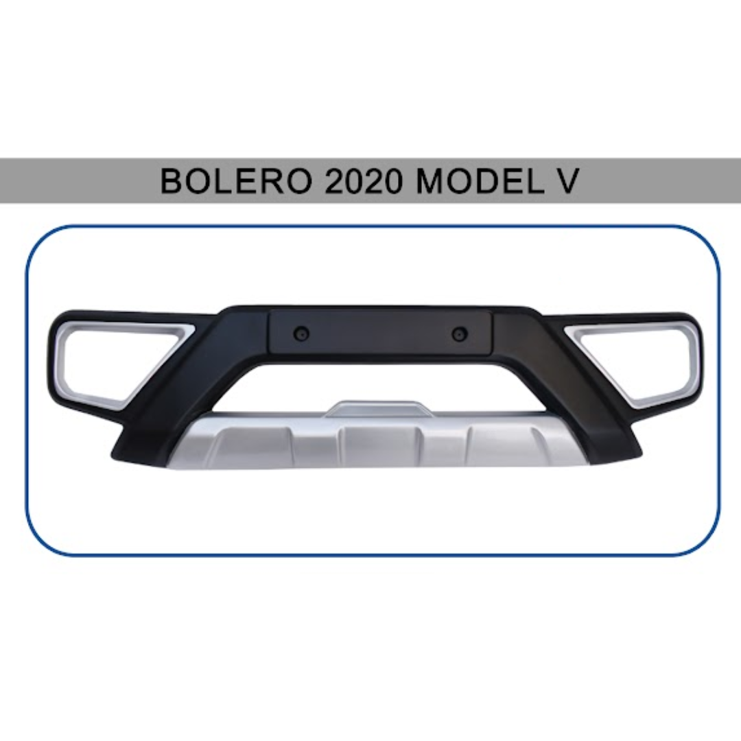 Mahindra Bolero 2020 Rear Bumper Diffuser with LED