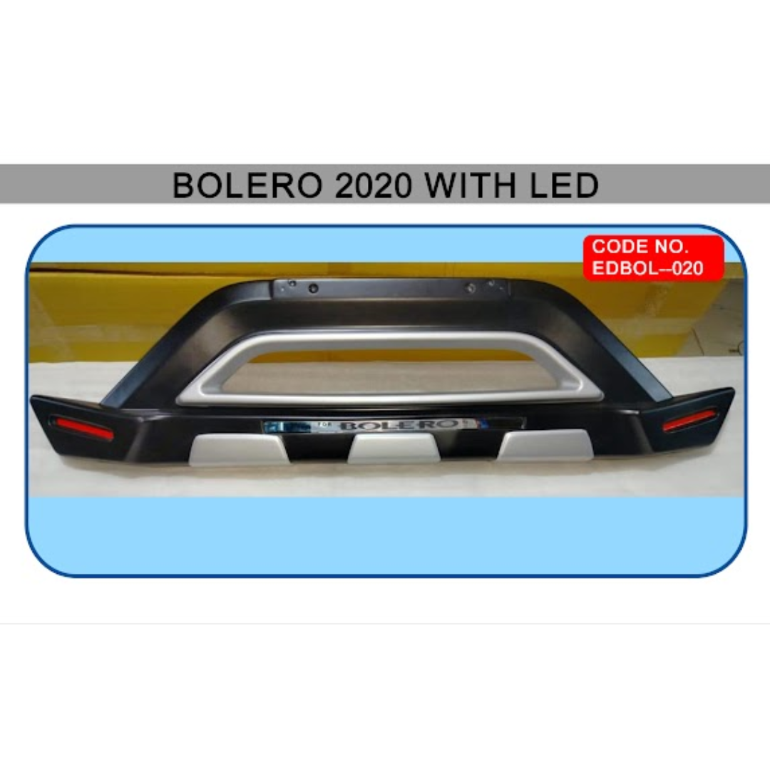 Mahindra Bolero 2020 Rear Bumper Diffuser with LED