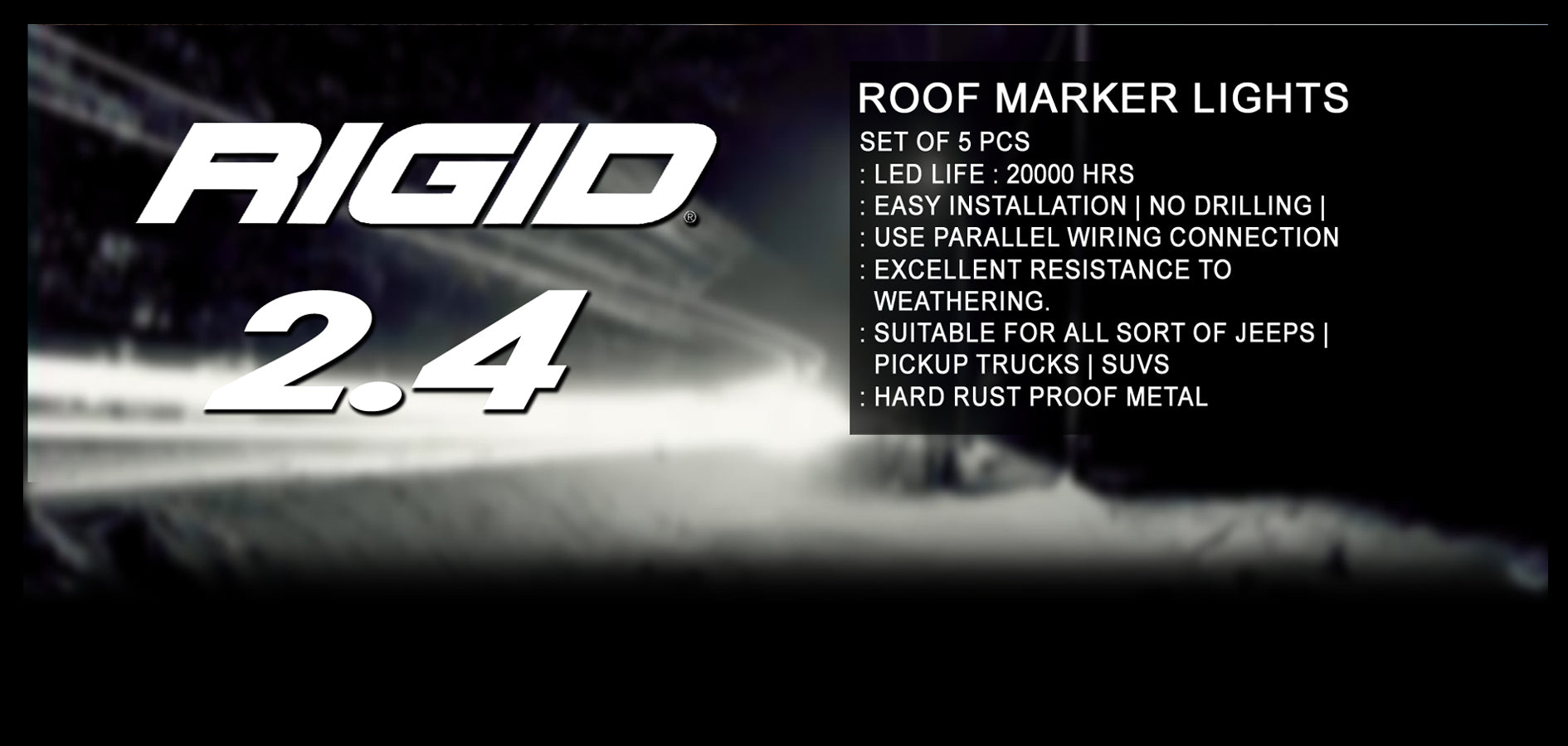 THAR RIGID 2.4- ROOF MARKER LIGHT