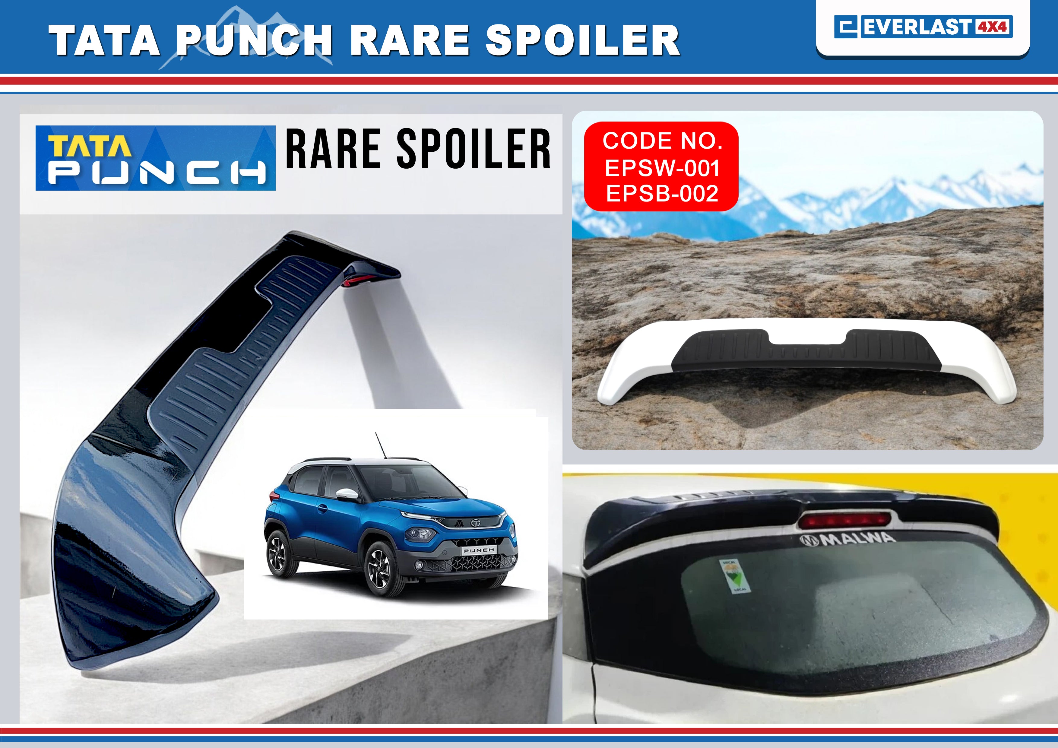 TATA PUNCH RARE SPOILER
