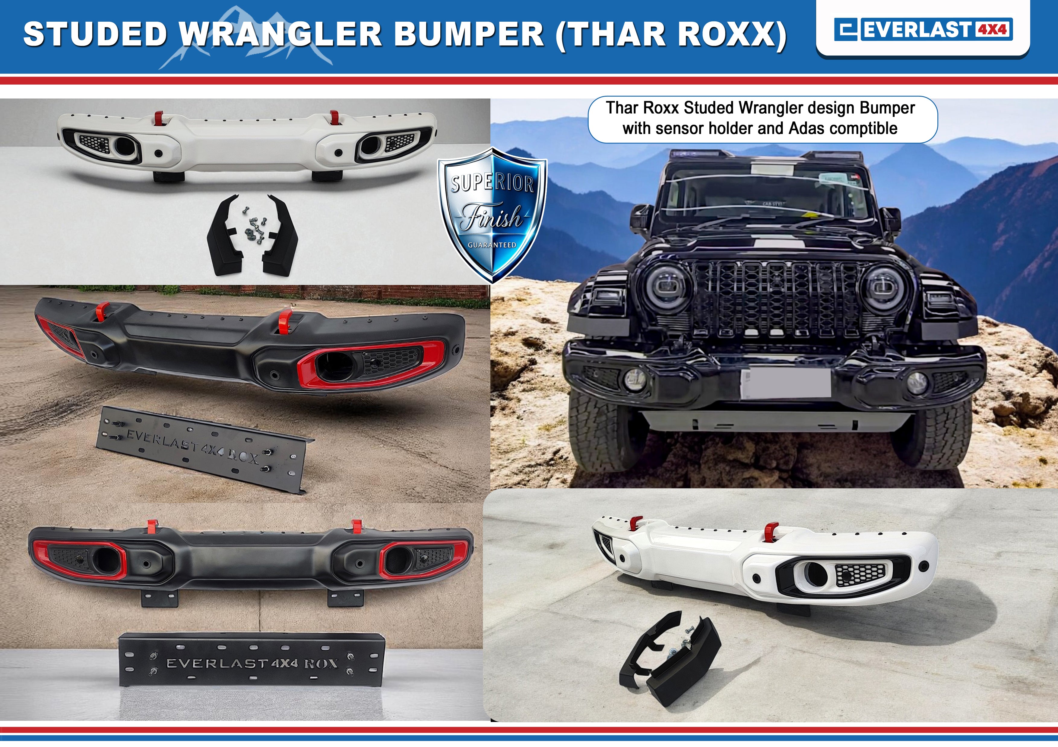 THAR ROXX WRANGLER BUMPER