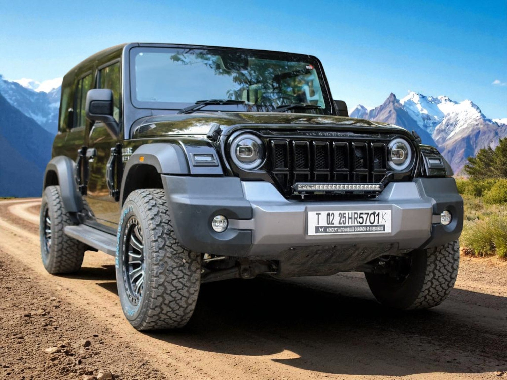 THAR ROXX BUMPER HEAVY LIGHT MOUNTING RACKET