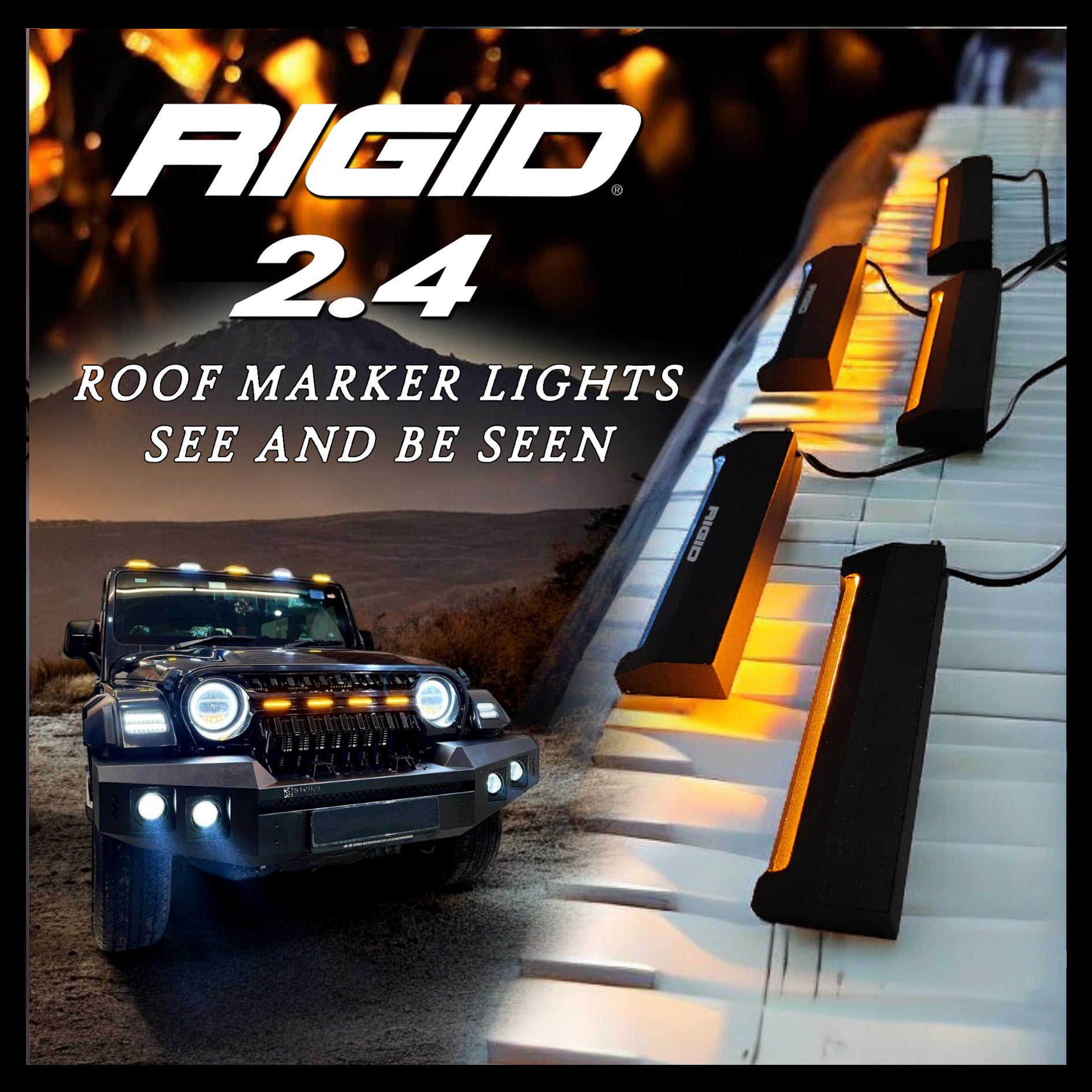 THAR RIGID 2.4- ROOF MARKER LIGHT