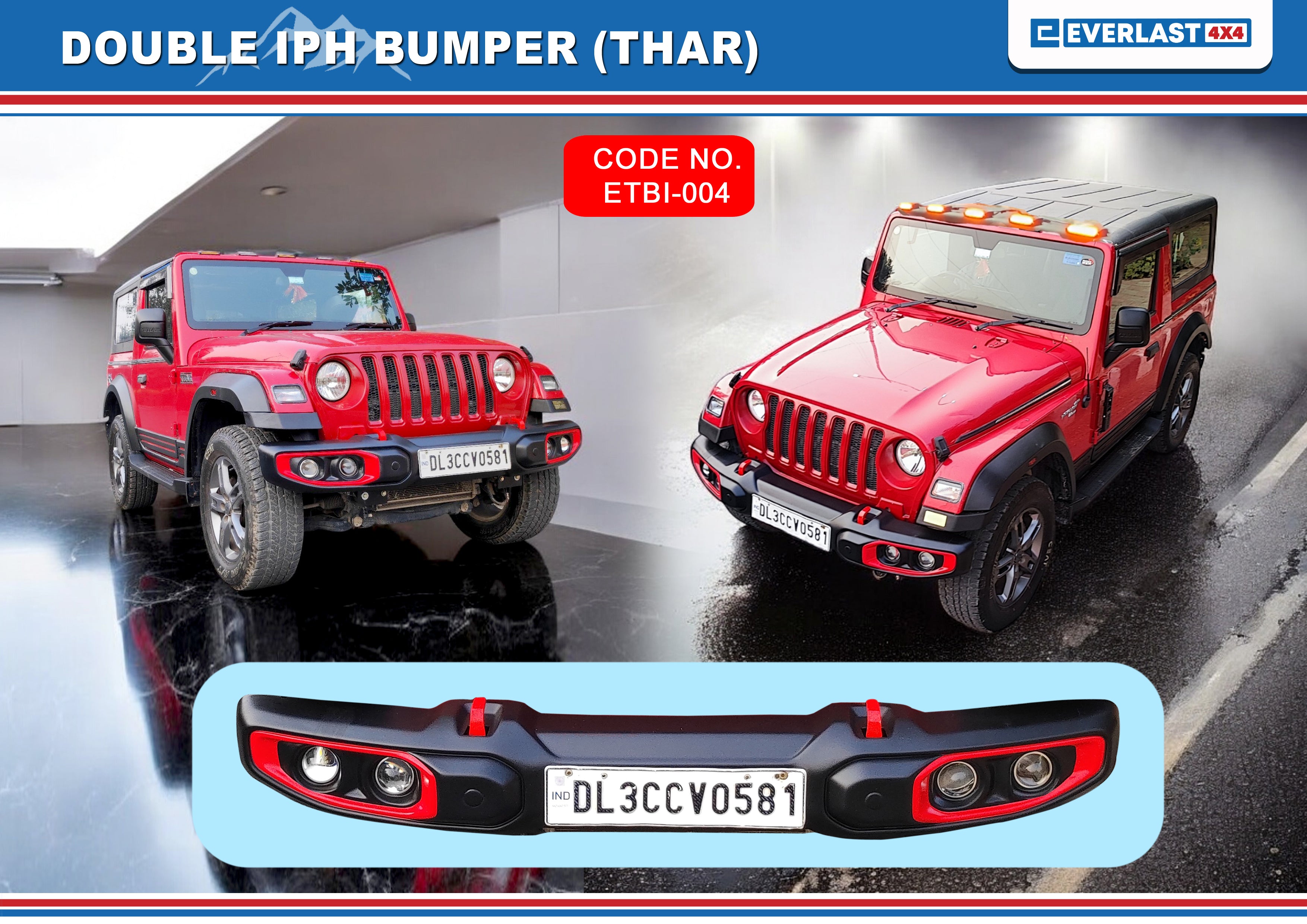 THAR DOUBLE IPH BUMPER