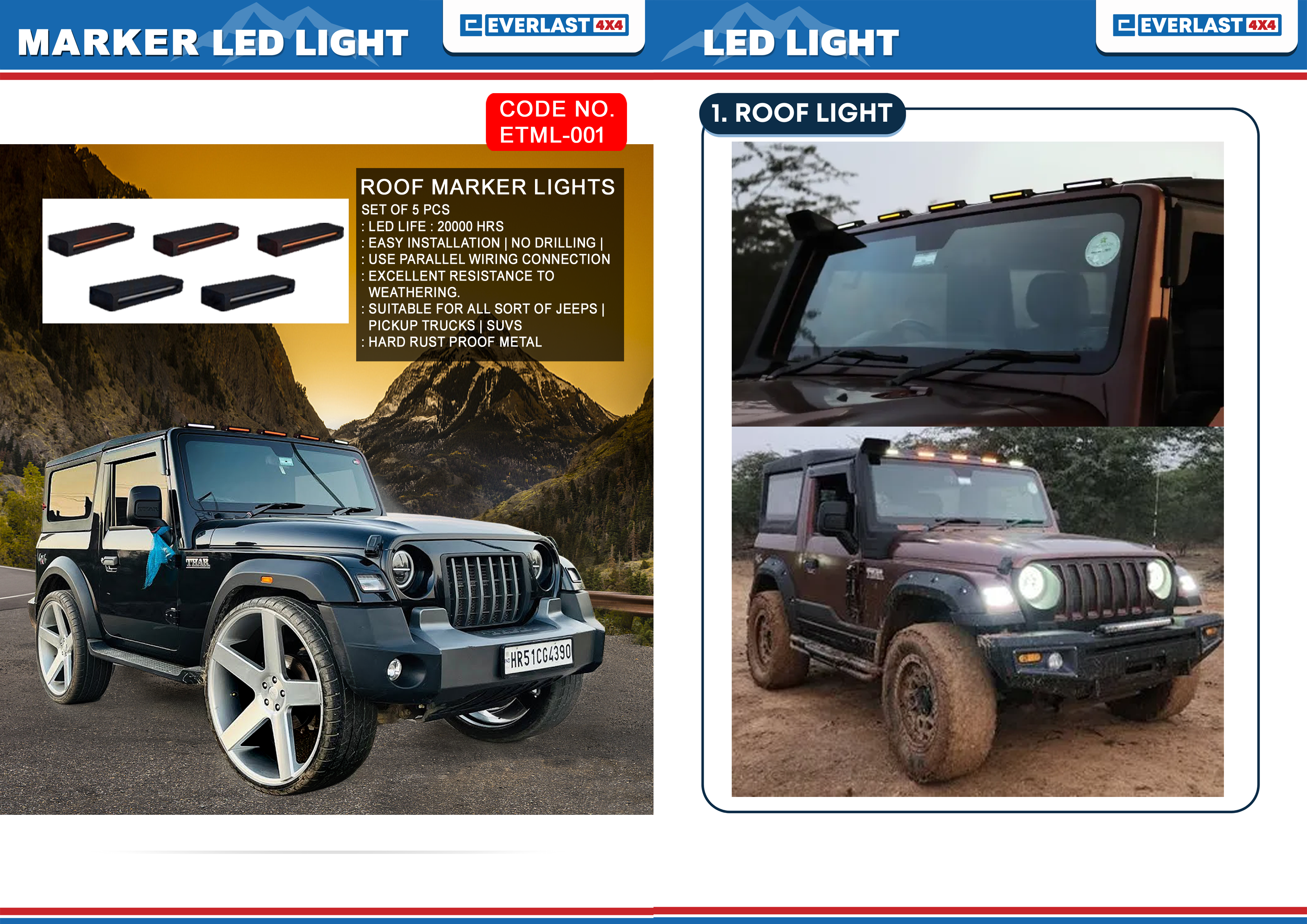 THAR MARKER LED LIGHT