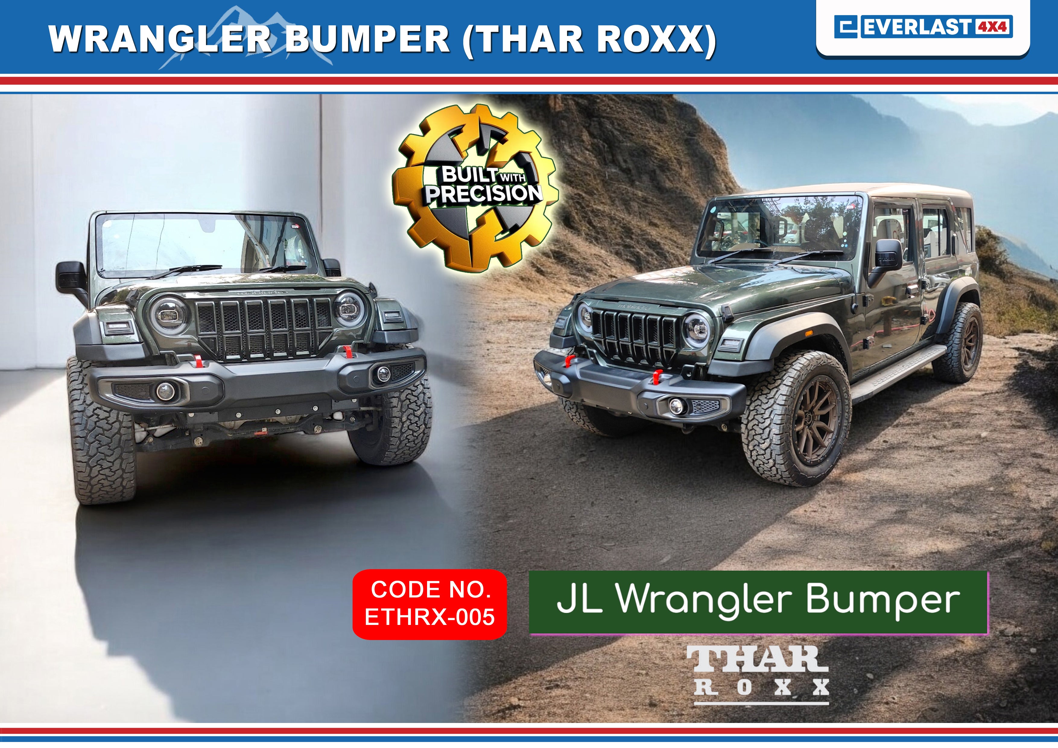 THAR ROXX WRANGLER BUMPER