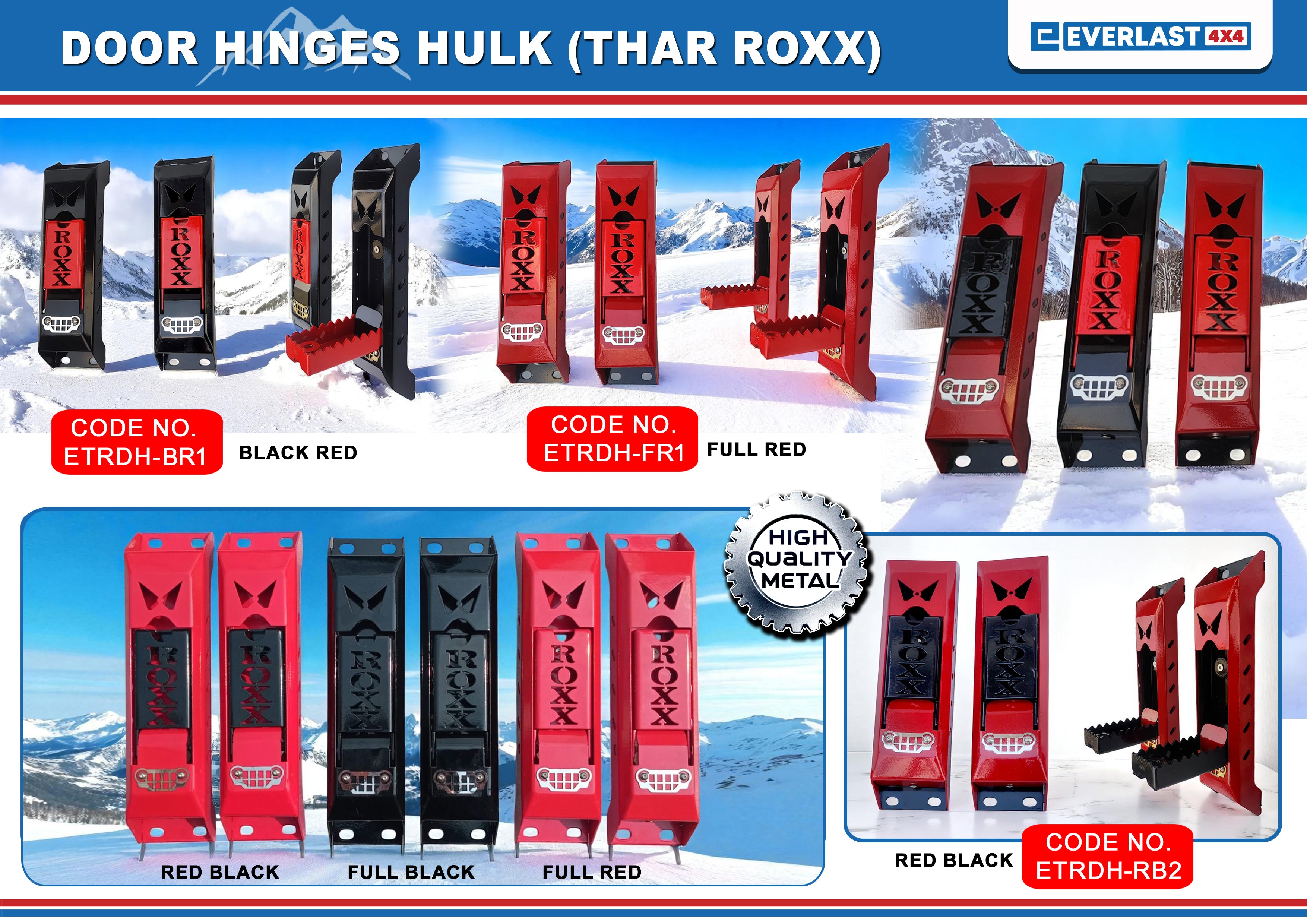 THAR ROXX DOOR HINGES HULK