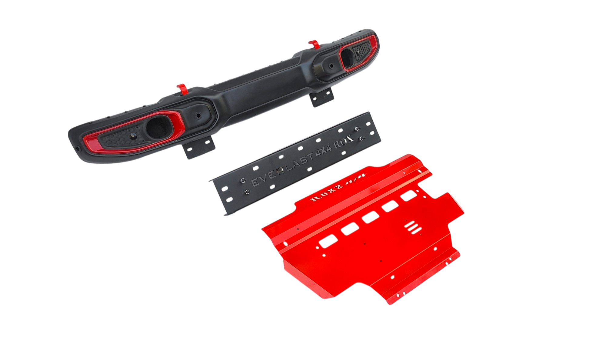 THAR ROXX WRANGLER BUMPER WITH SKID PLATE