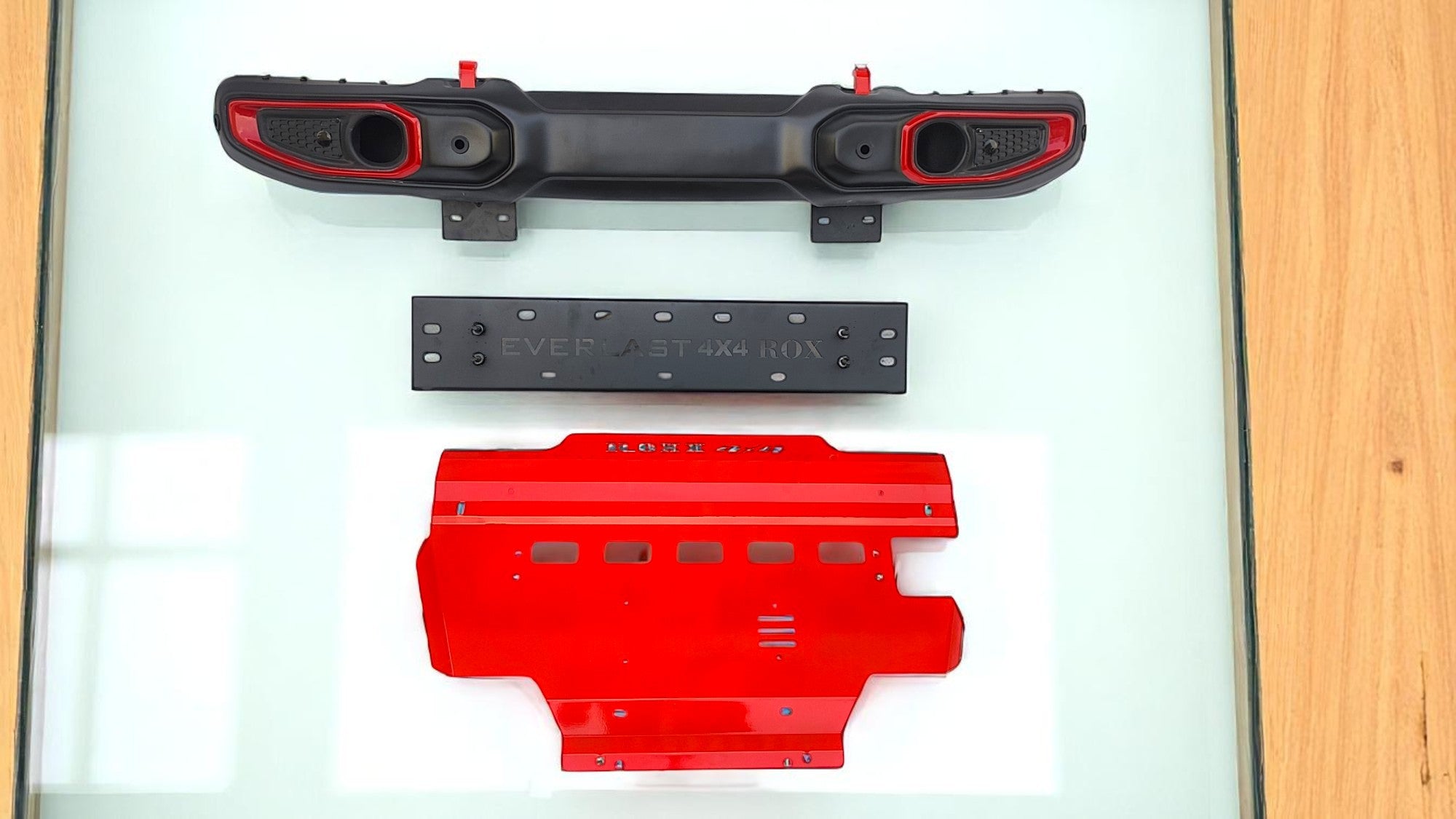 THAR ROXX WRANGLER BUMPER WITH SKID PLATE